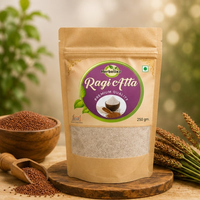 Ragi Flour/Finger Millet/Nachni Flour | Calcium rich atta | Each Pack of 250g