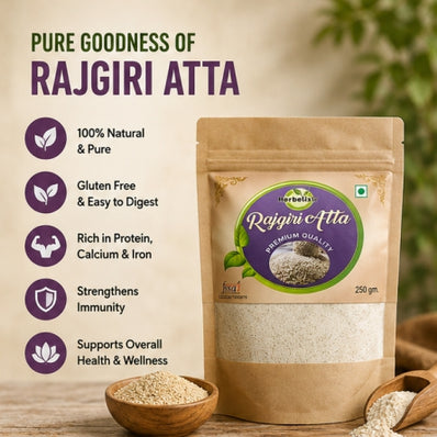 Amaranth Flour (rajgiri aata), Fast Friendly Atta , Naturally Gluten Free Atta | Each Pack of 250g