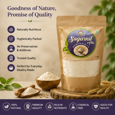 SugarNil Atta | Diabetic Control Flour | 1kg